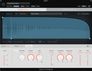 New Space Designer Interface