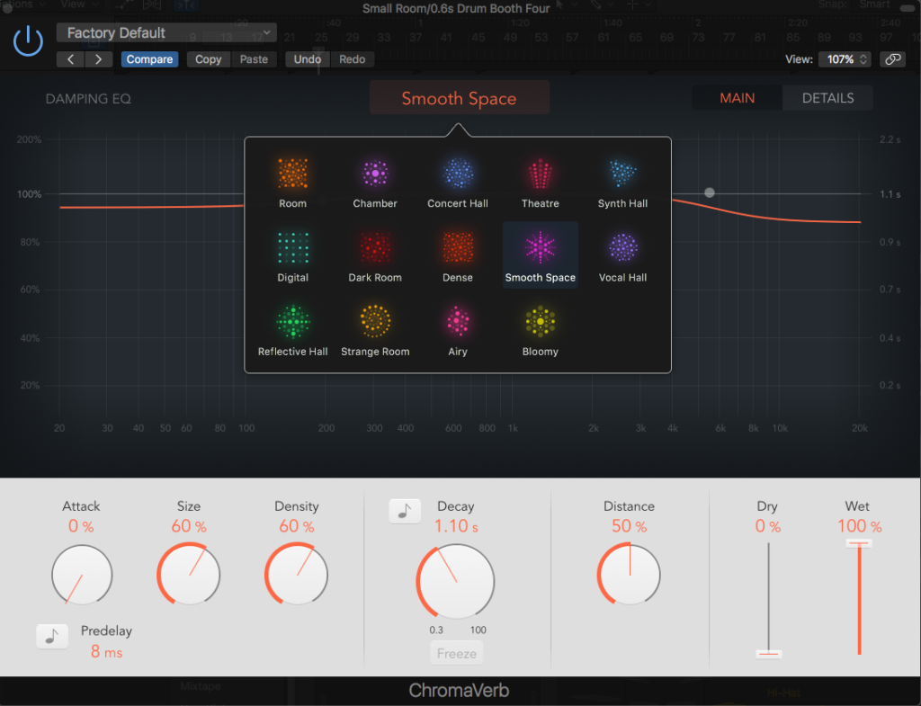 ChromaVerb Interface