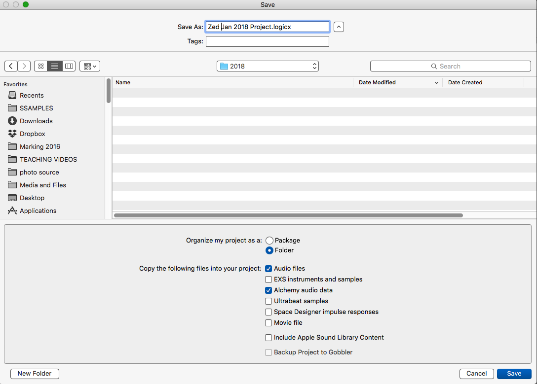 How to Compact Your Logic Pro X Projects Ready for Mixing and Backing ...
